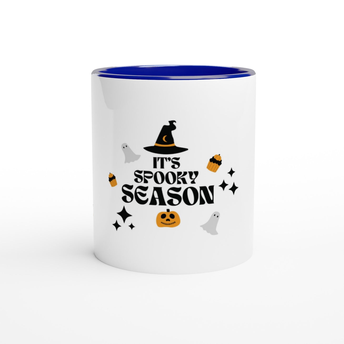 It's Spooky Season - White 11oz Ceramic Mug with Color Inside