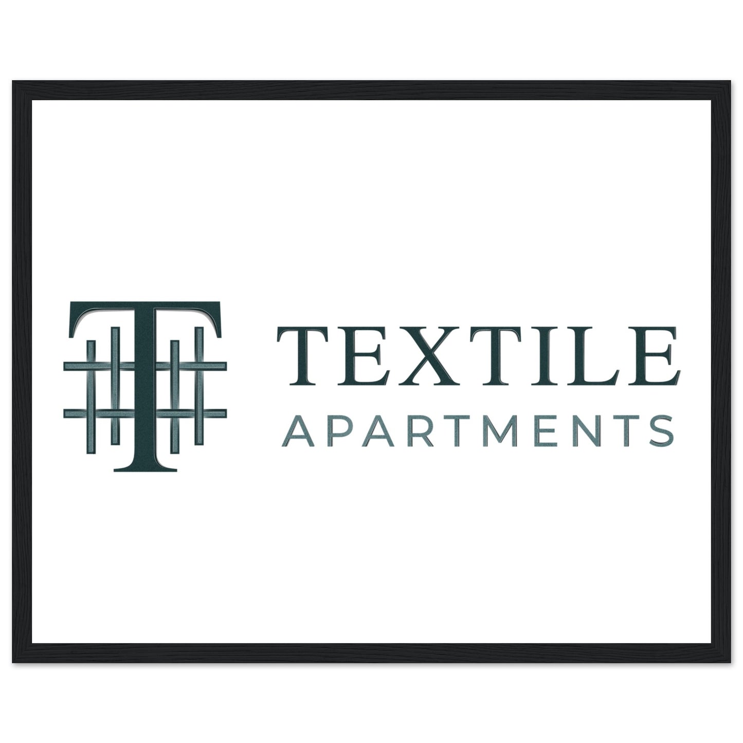 Textile Apartments - Premium Matte Paper Wooden Framed Poster