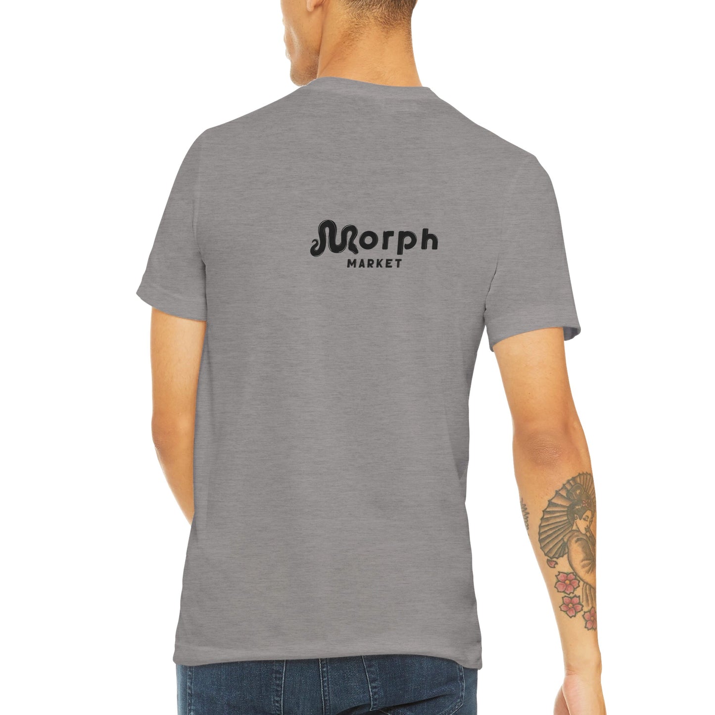 Morph Market (Dark) - Triblend Unisex Crewneck T-shirt