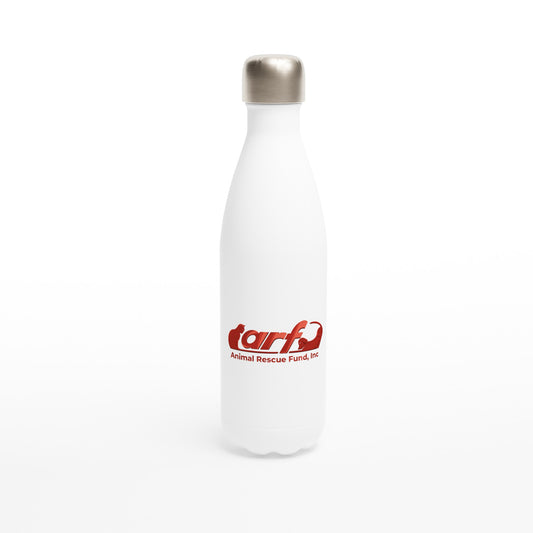 ARF: Animal Rescue Fund - White 17oz Stainless Steel Water Bottle