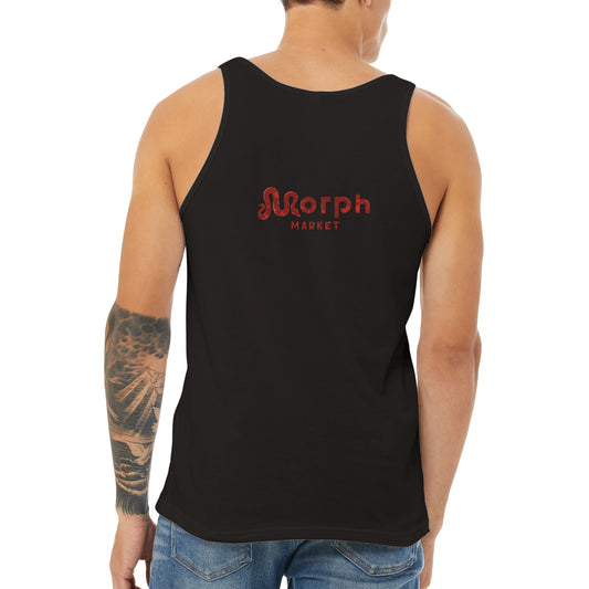 Morph Market (Red Circles) - Premium Unisex Tank Top