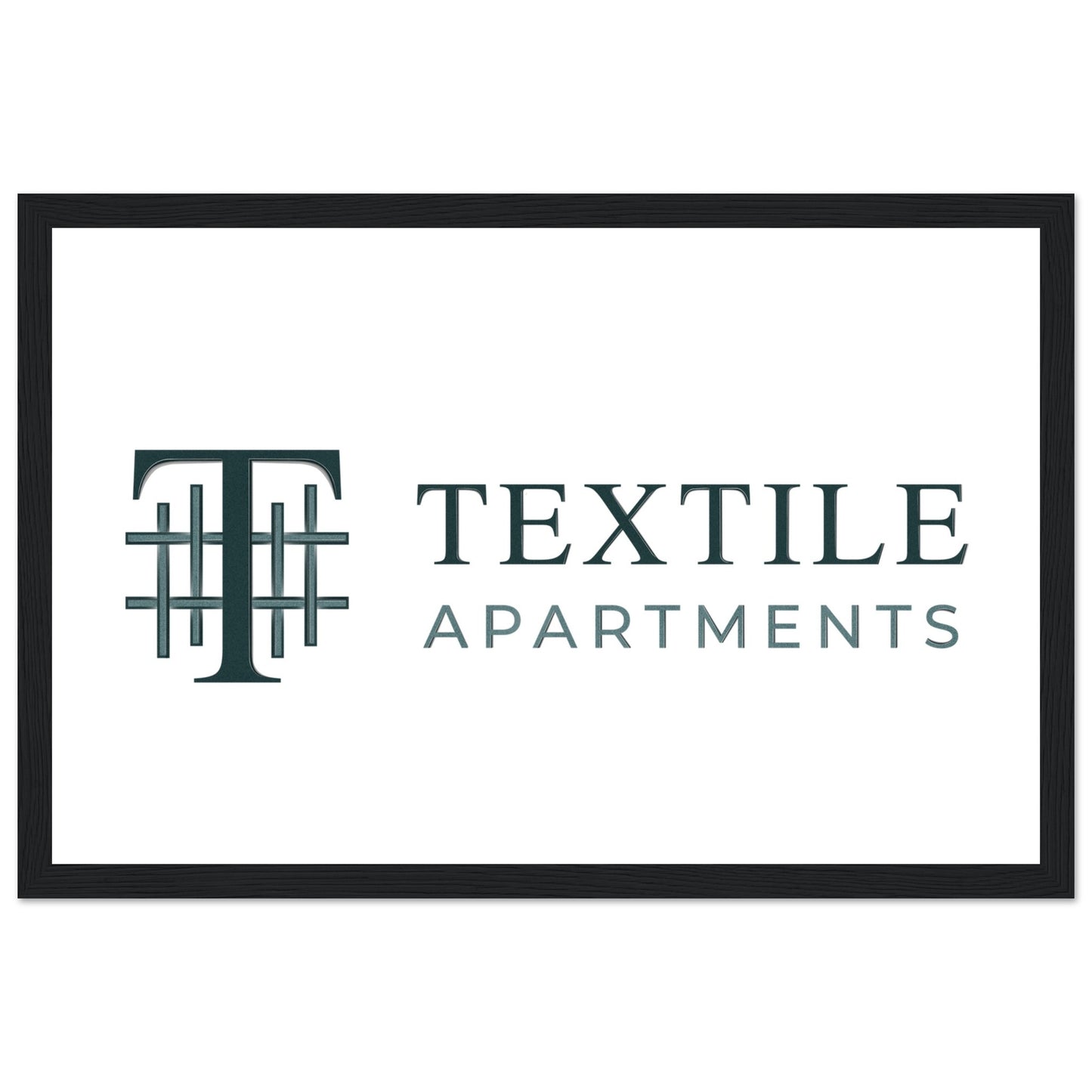 Textile Apartments - Premium Matte Paper Wooden Framed Poster