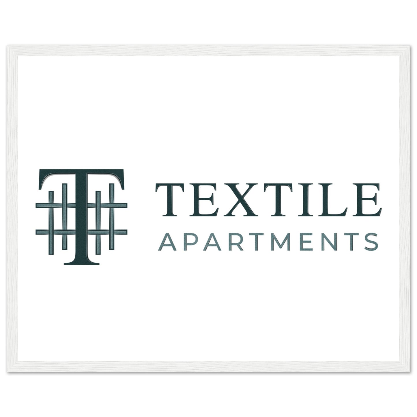 Textile Apartments - Premium Matte Paper Wooden Framed Poster