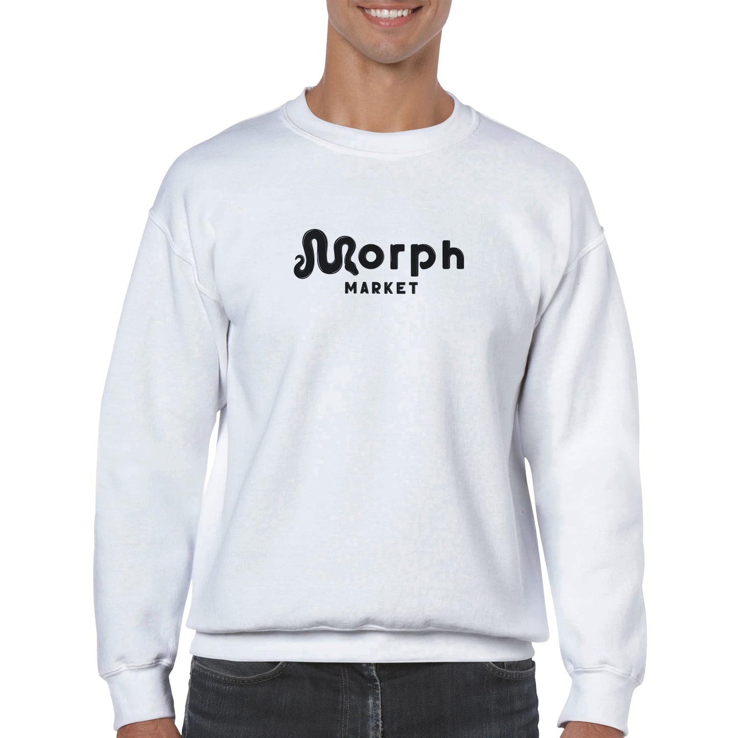 Morph Market (Dark) - Classic Unisex Crewneck Sweatshirt