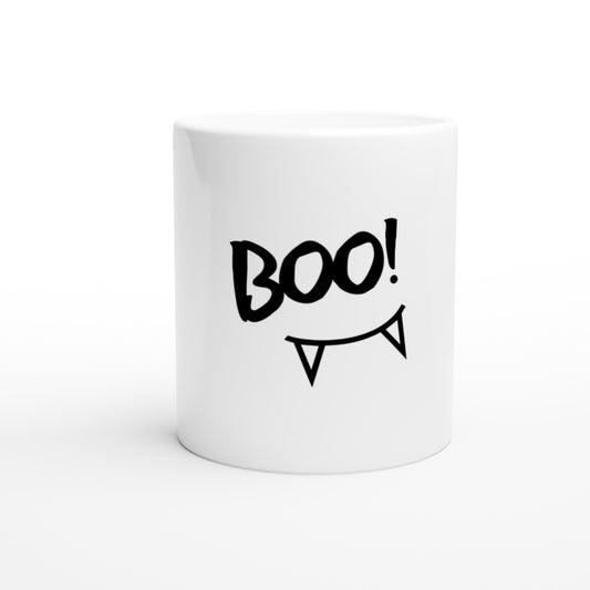 Boo! - White 11oz Ceramic Mug