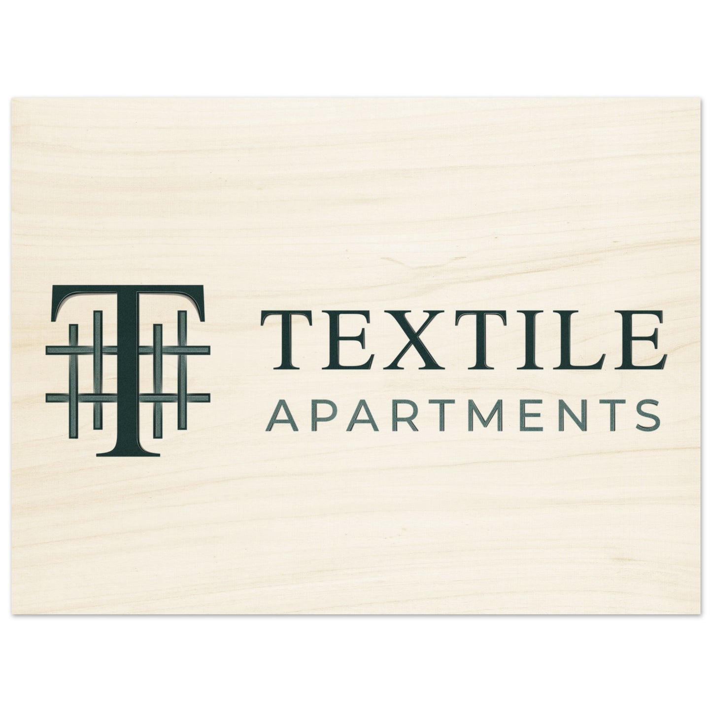 Textile Apartments - Wood Prints