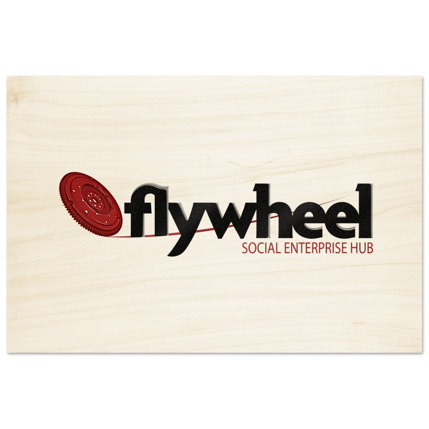 Flywheel Social Enterprise Hub - Wood Prints