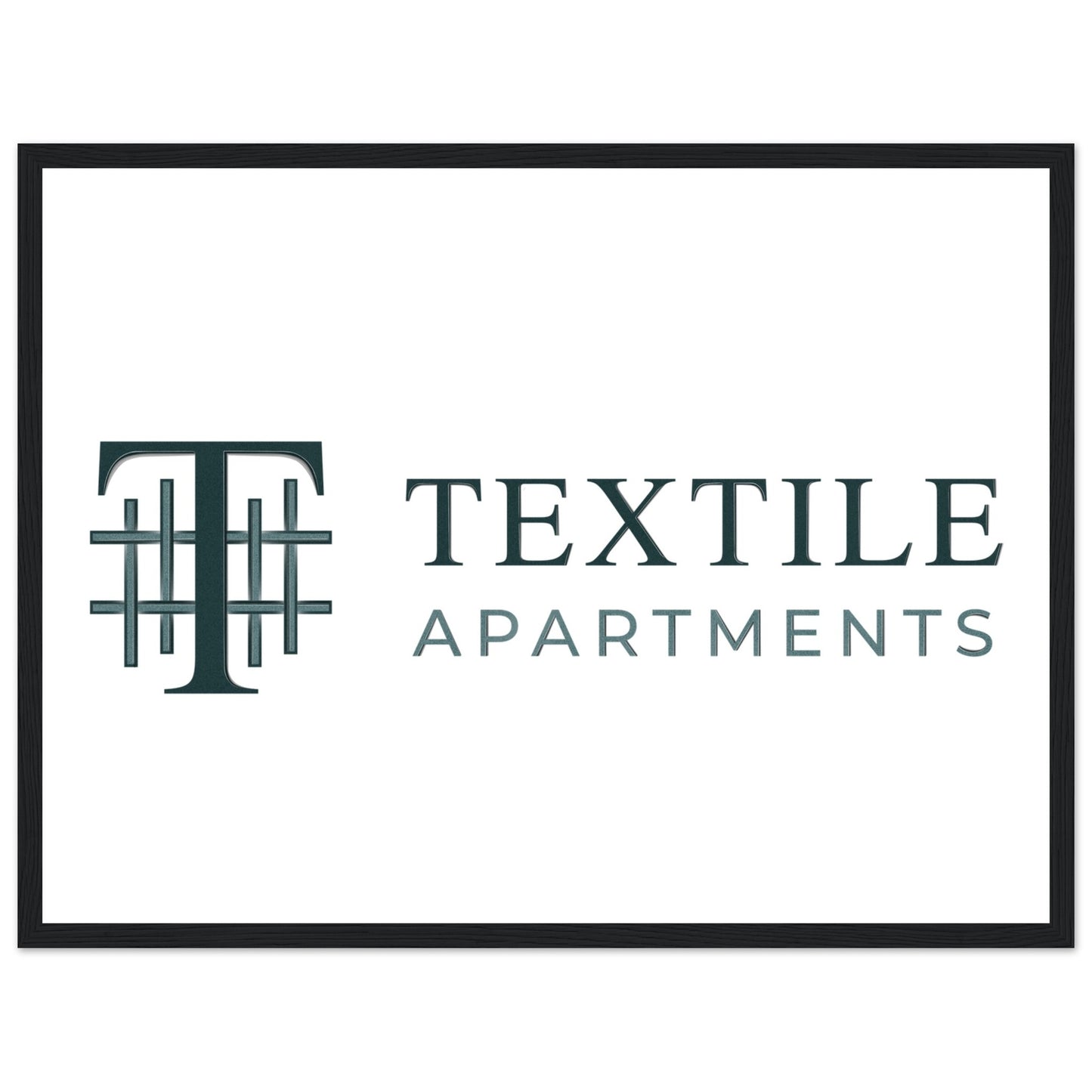 Textile Apartments - Premium Matte Paper Wooden Framed Poster