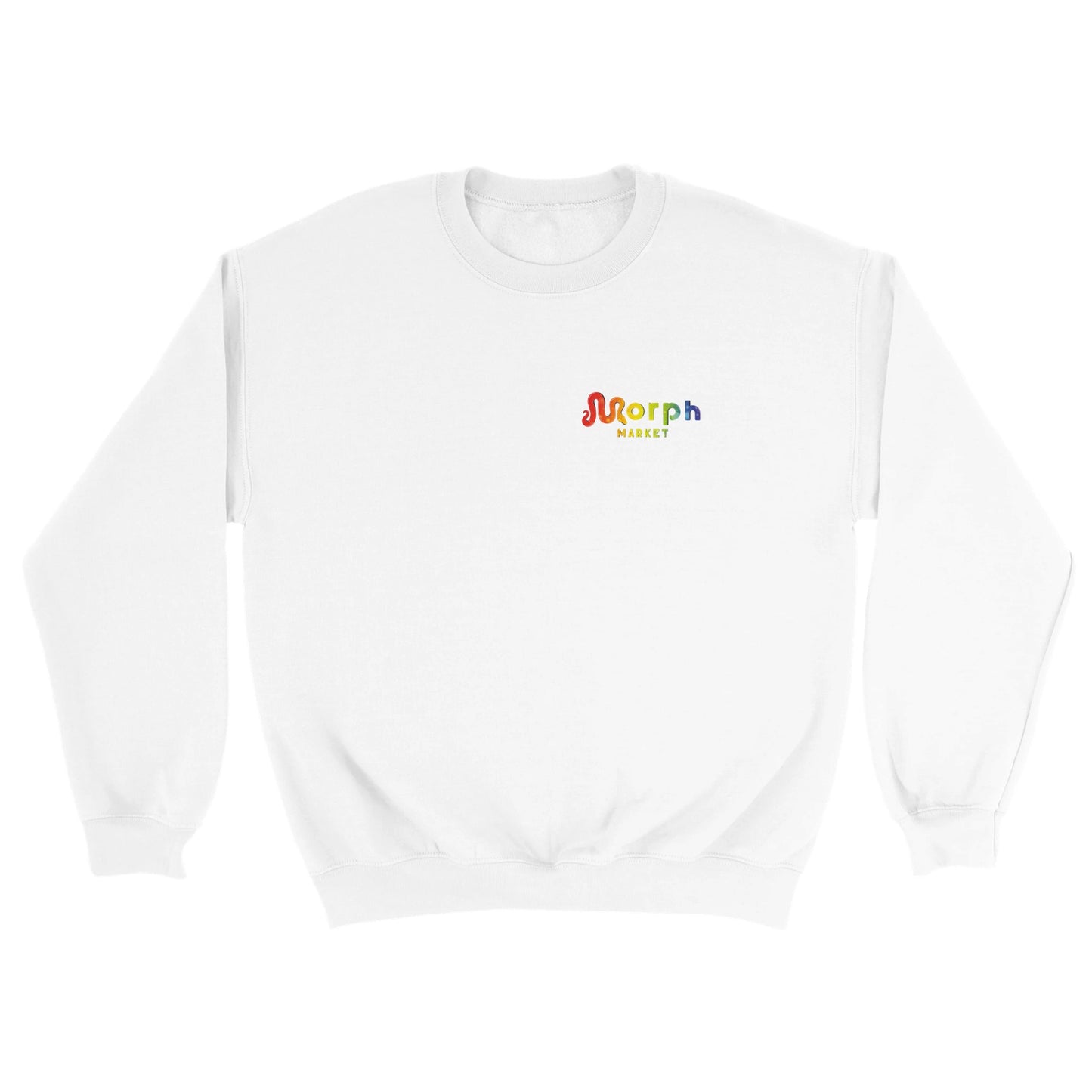 Morph Market (Rainbow Circles) - Classic Unisex Crewneck Sweatshirt