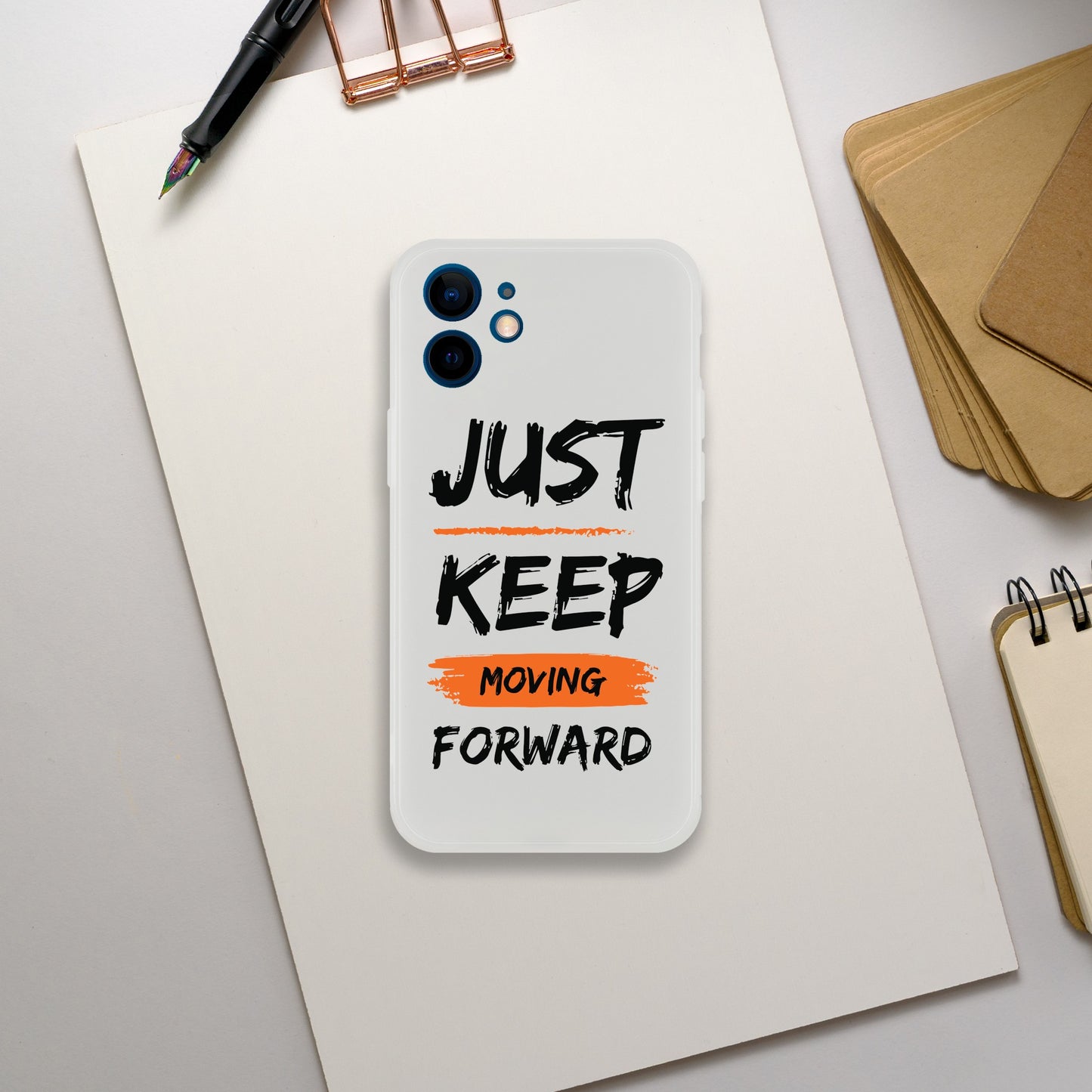 Just Keep Moving Forward - Flexi case