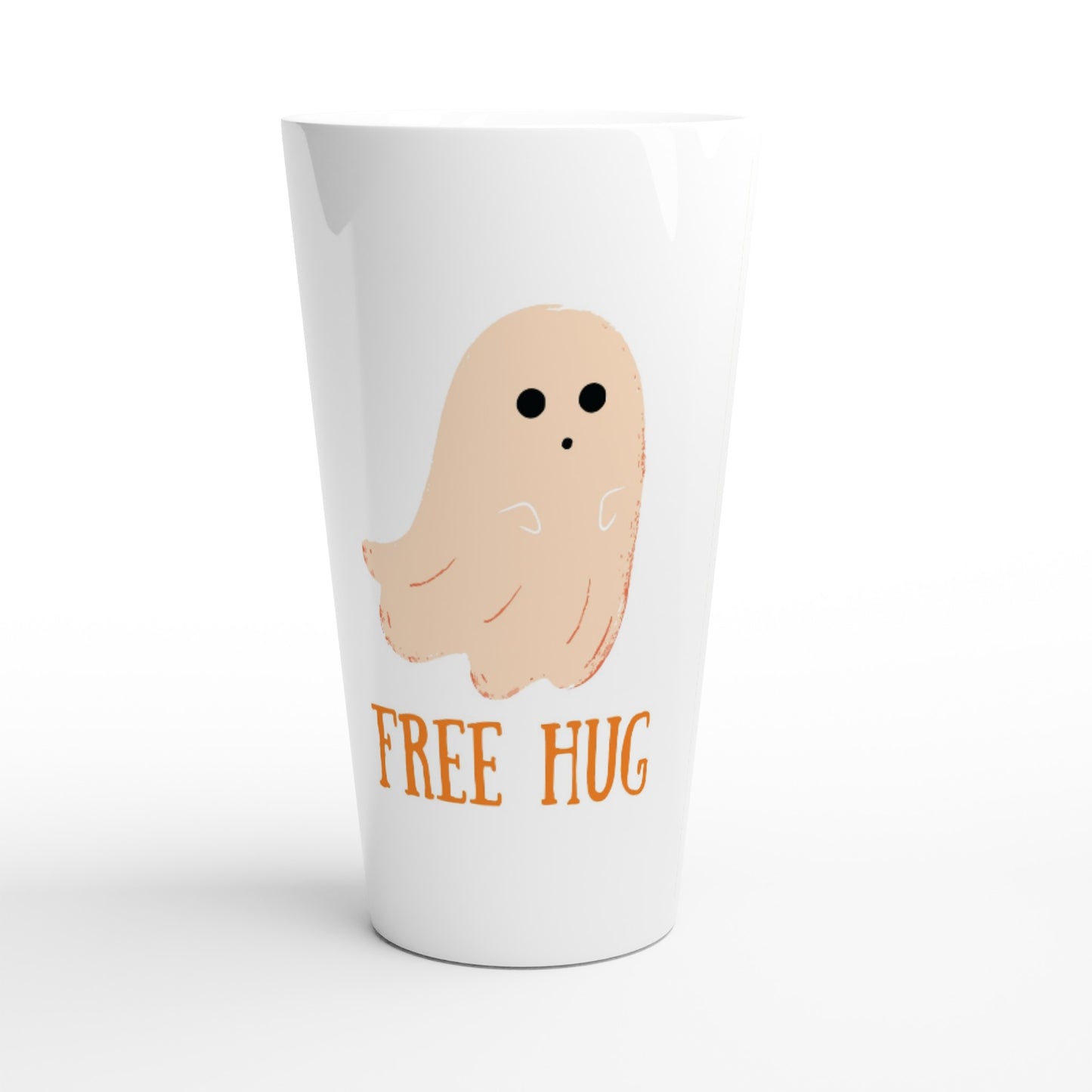 Free Hug - White Latte 17oz Ceramic Mug