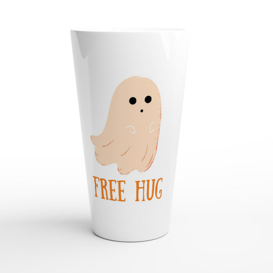 Free Hug - White Latte 17oz Ceramic Mug