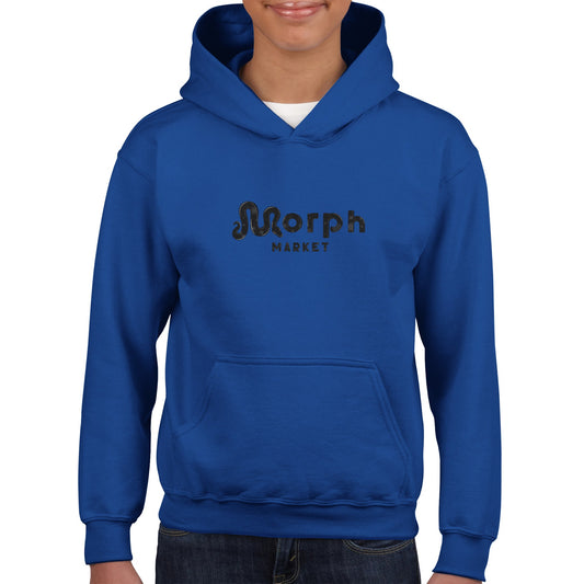 Morph Market (Dark Circles) - Classic Kids Pullover Hoodie