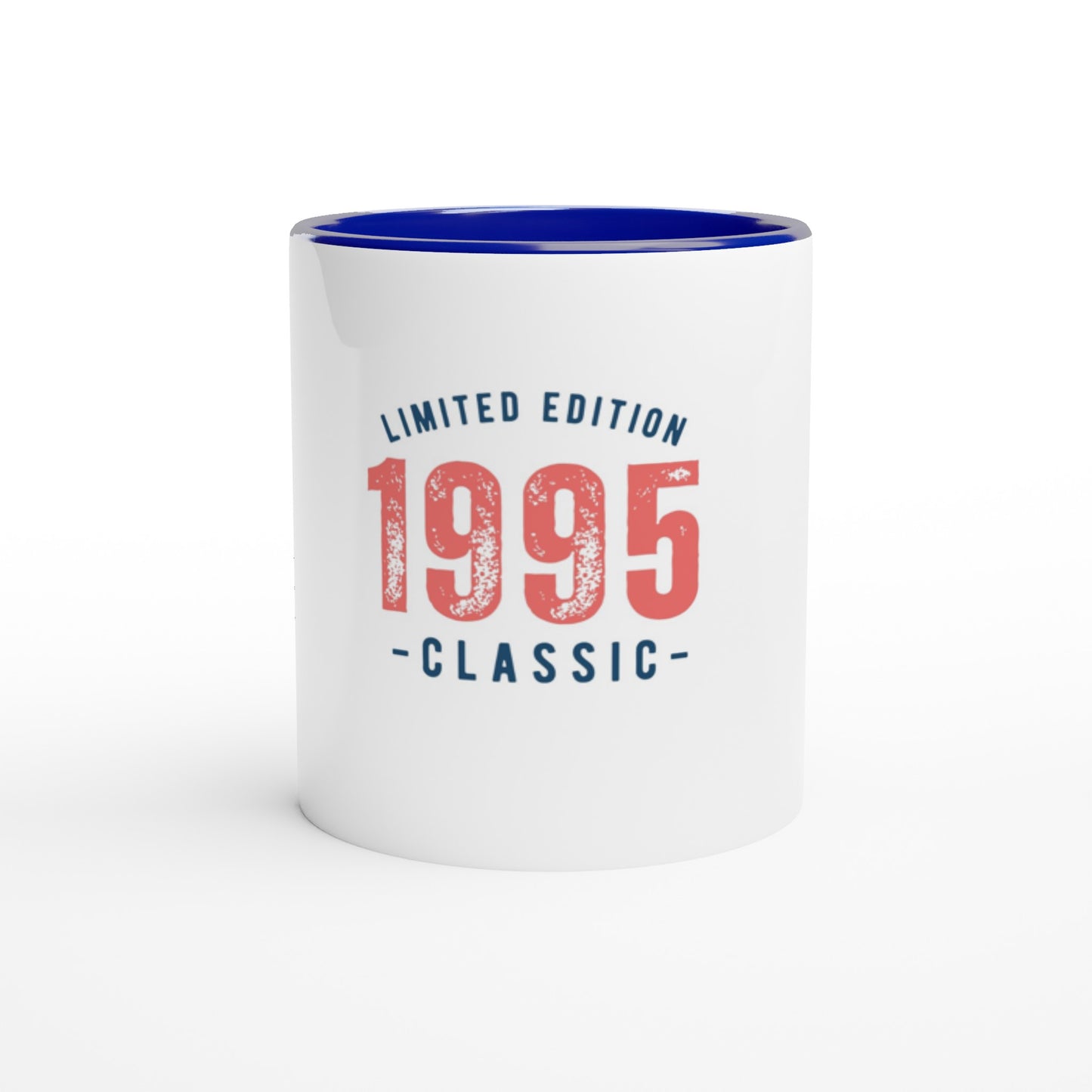 Limited Edition 1995 Classic - White 11oz Ceramic Mug with Color Inside