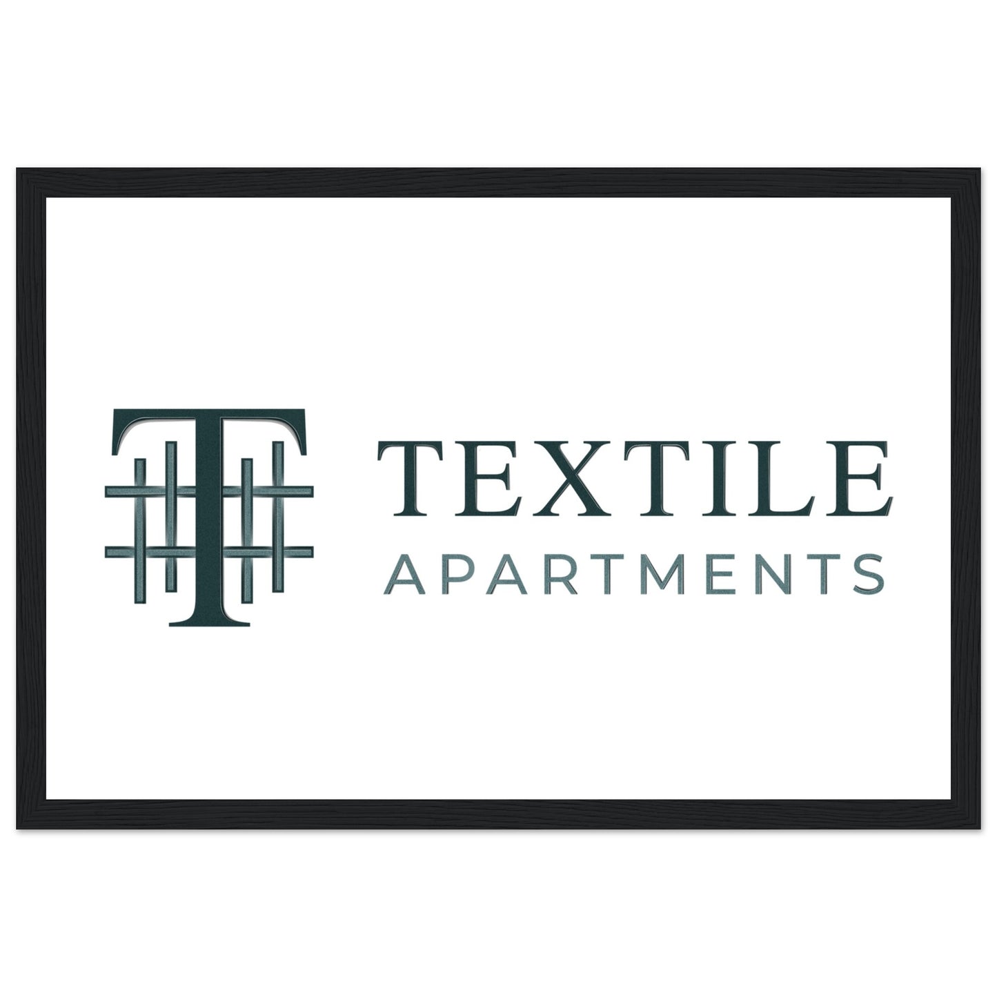 Textile Apartments - Premium Matte Paper Wooden Framed Poster