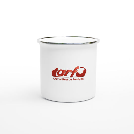 ARF: Animal Rescue Fund - White 12oz Enamel Mug