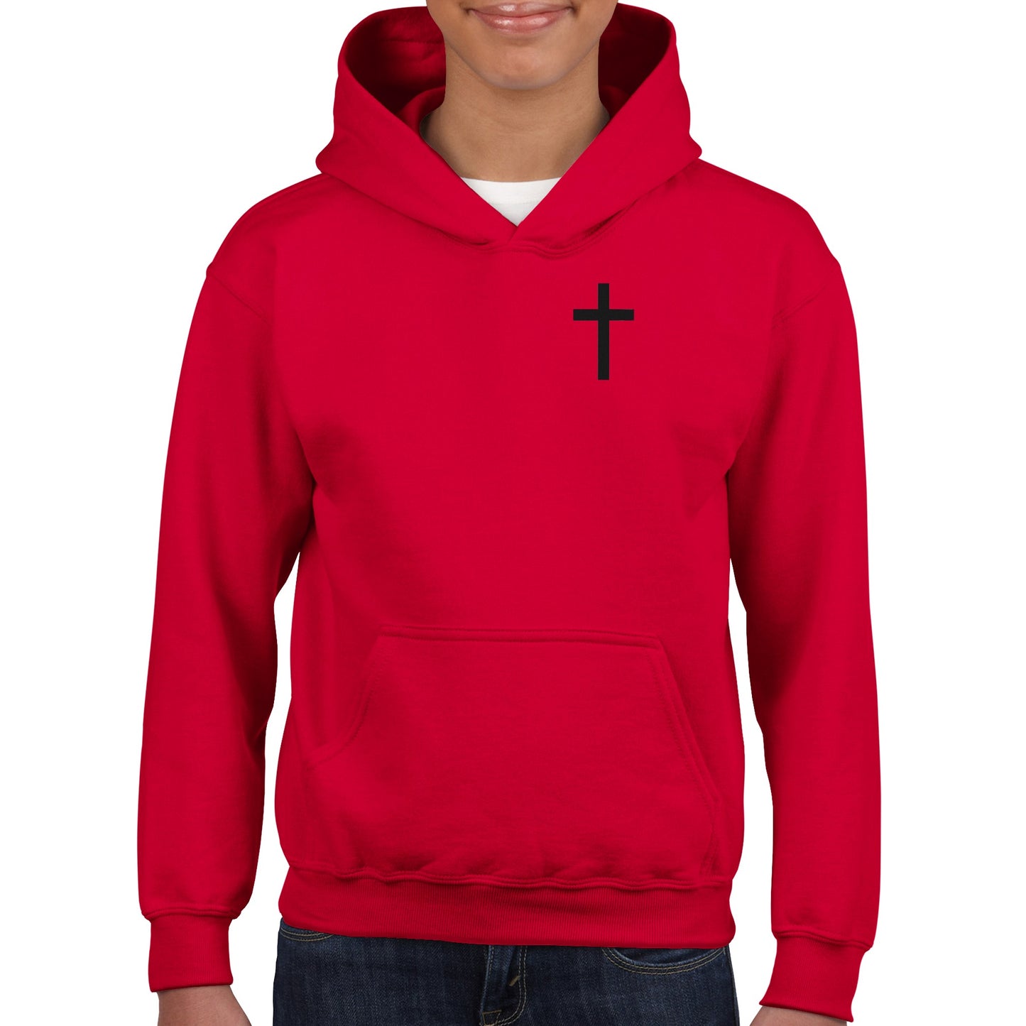 Christian Cross / Everyday is a Fresh Start - Classic Kids Pullover Hoodie