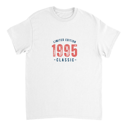 Limited Edition 1995 Classic - Heavyweight Unisex Crewneck T-shirt