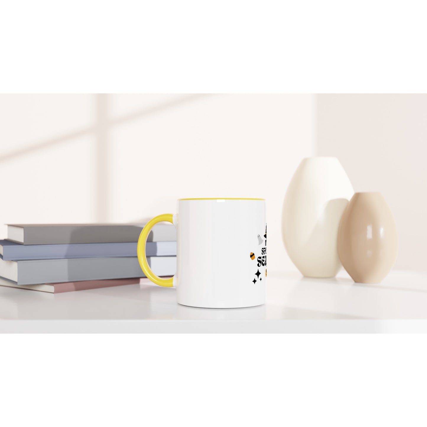 It's Spooky Season - White 11oz Ceramic Mug with Color Inside