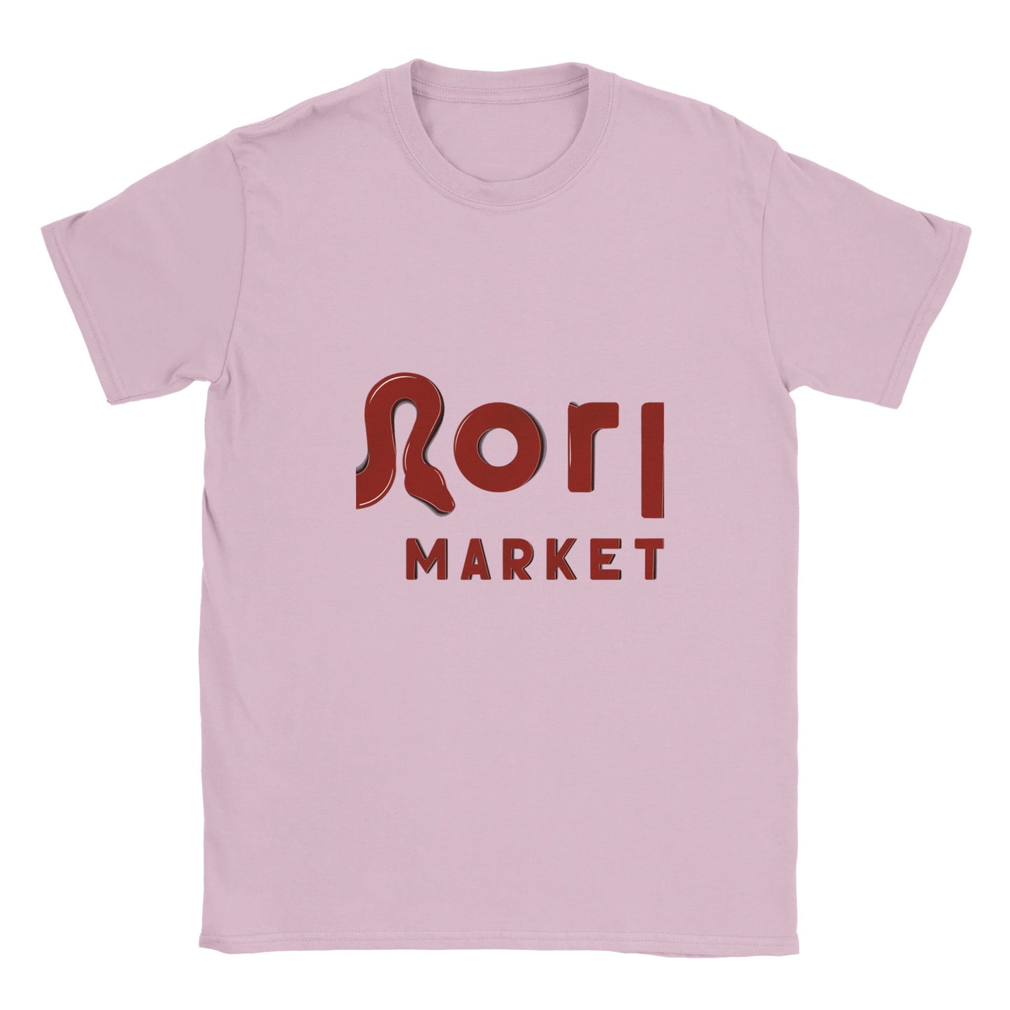 Morph Market (Red) - Classic Kids Crewneck T-shirt