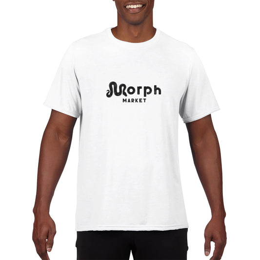 Morph Market (Dark Circles) - Performance Unisex Crewneck T-shirt