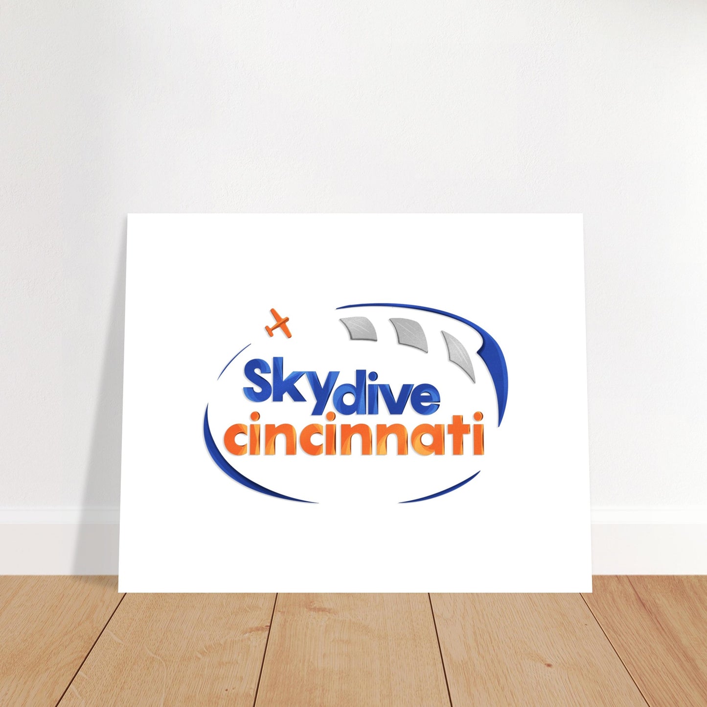 Skydive Cincinnati - Premium Semi-Glossy Paper Poster