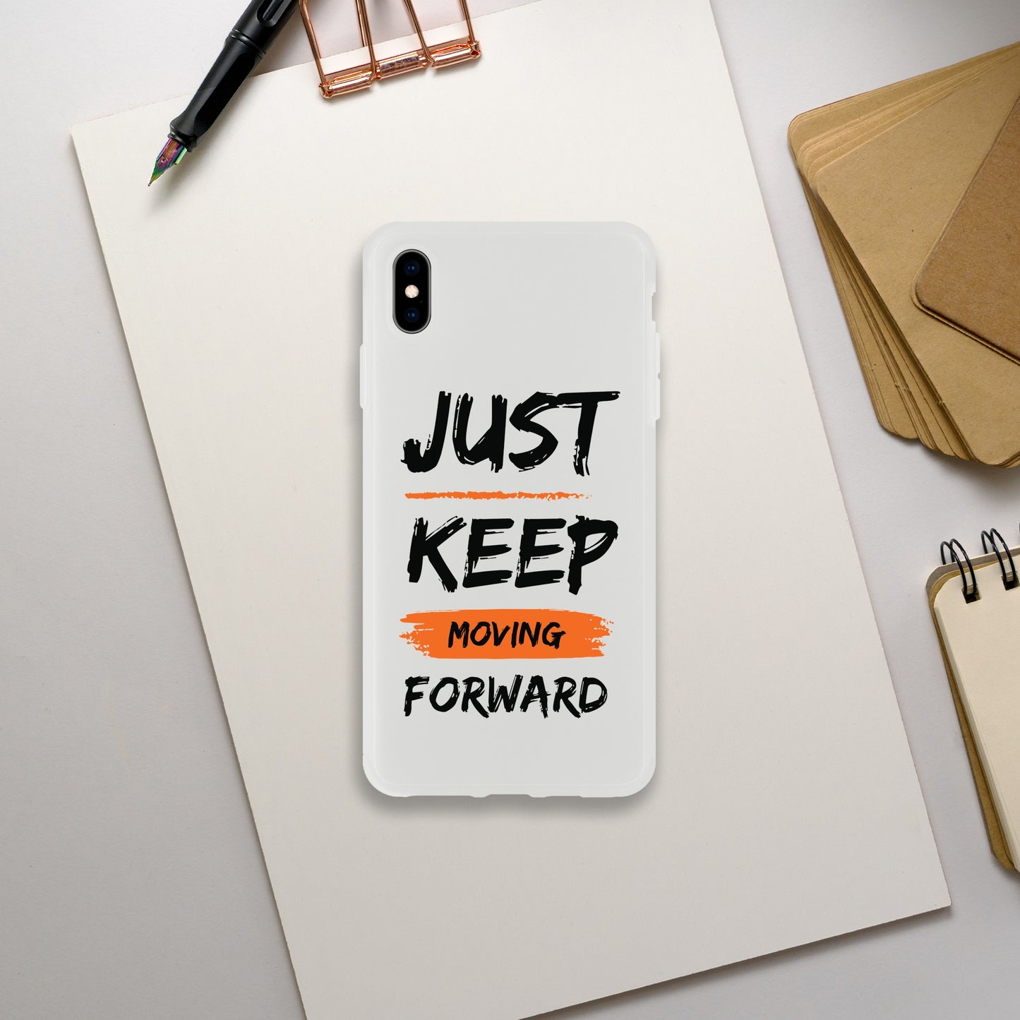 Just Keep Moving Forward - Flexi case