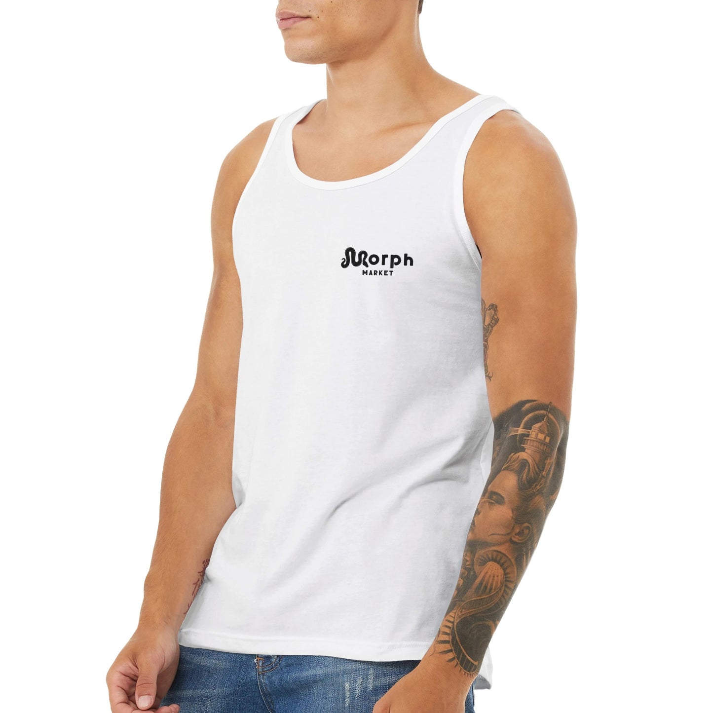 Morph Market (Dark) - Premium Unisex Tank Top