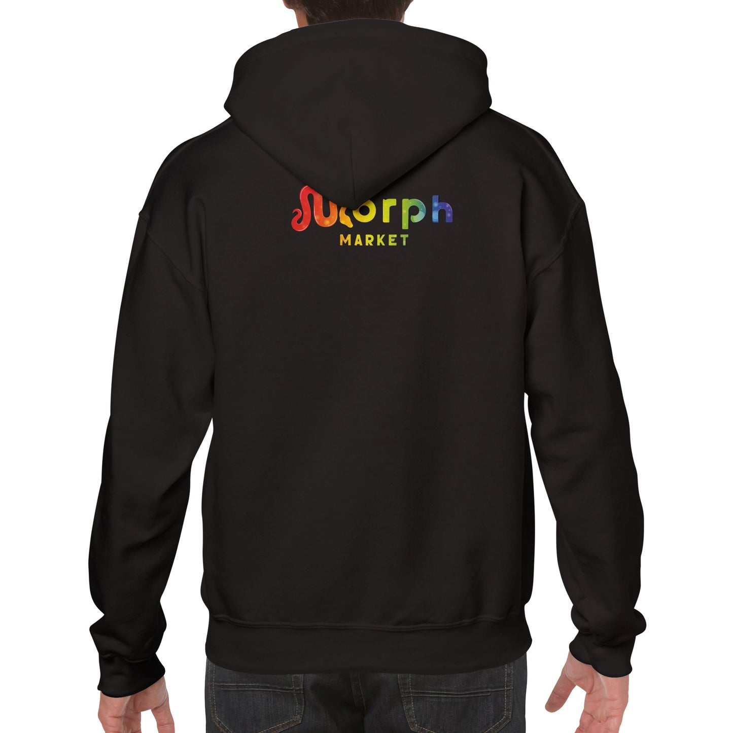 Morph Market (Rainbow Circles) - Classic Unisex Pullover Hoodie