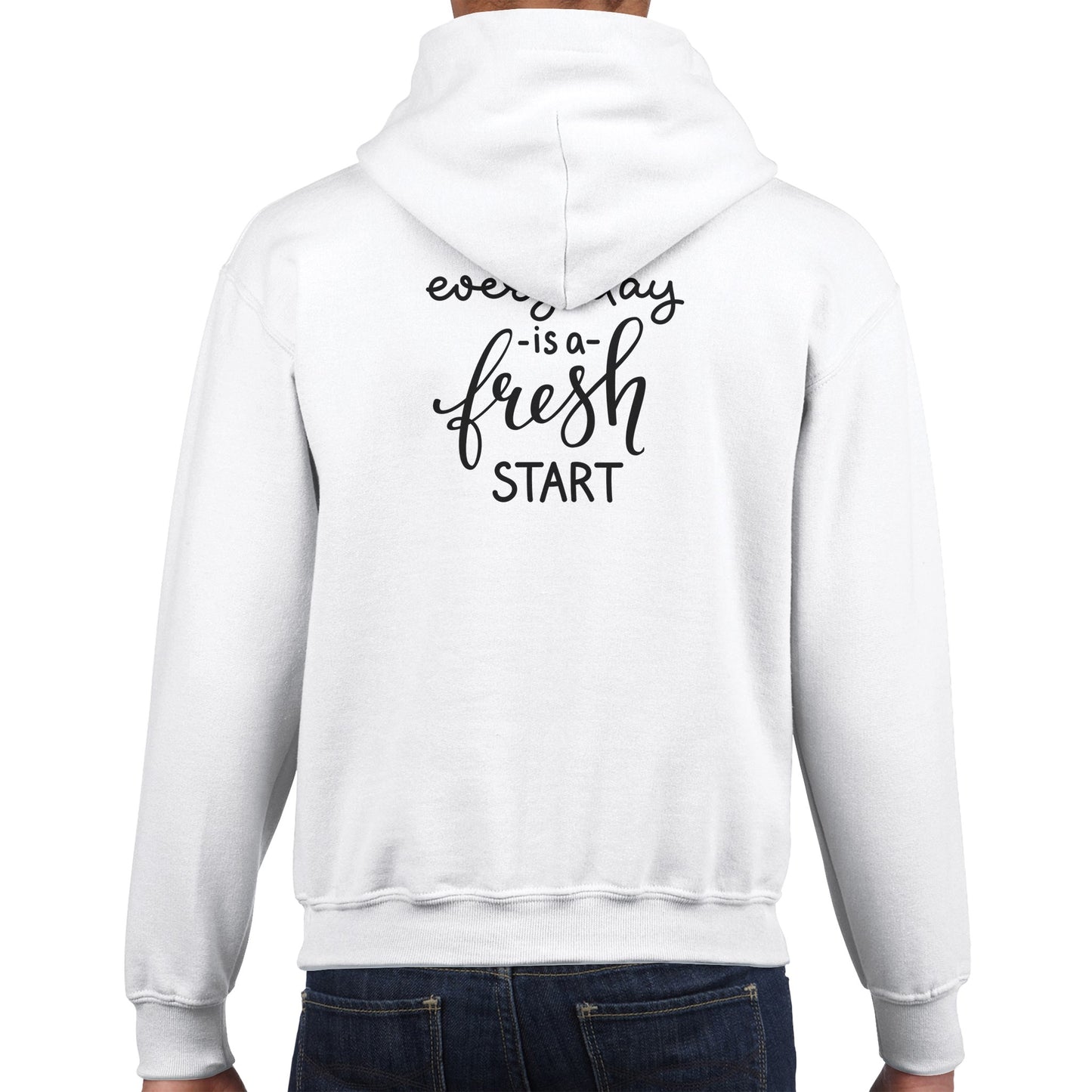 Christian Cross / Everyday is a Fresh Start - Classic Kids Pullover Hoodie