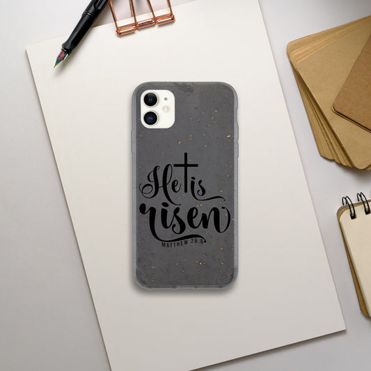 He is Risen (Matthew 20:6) - Bio case