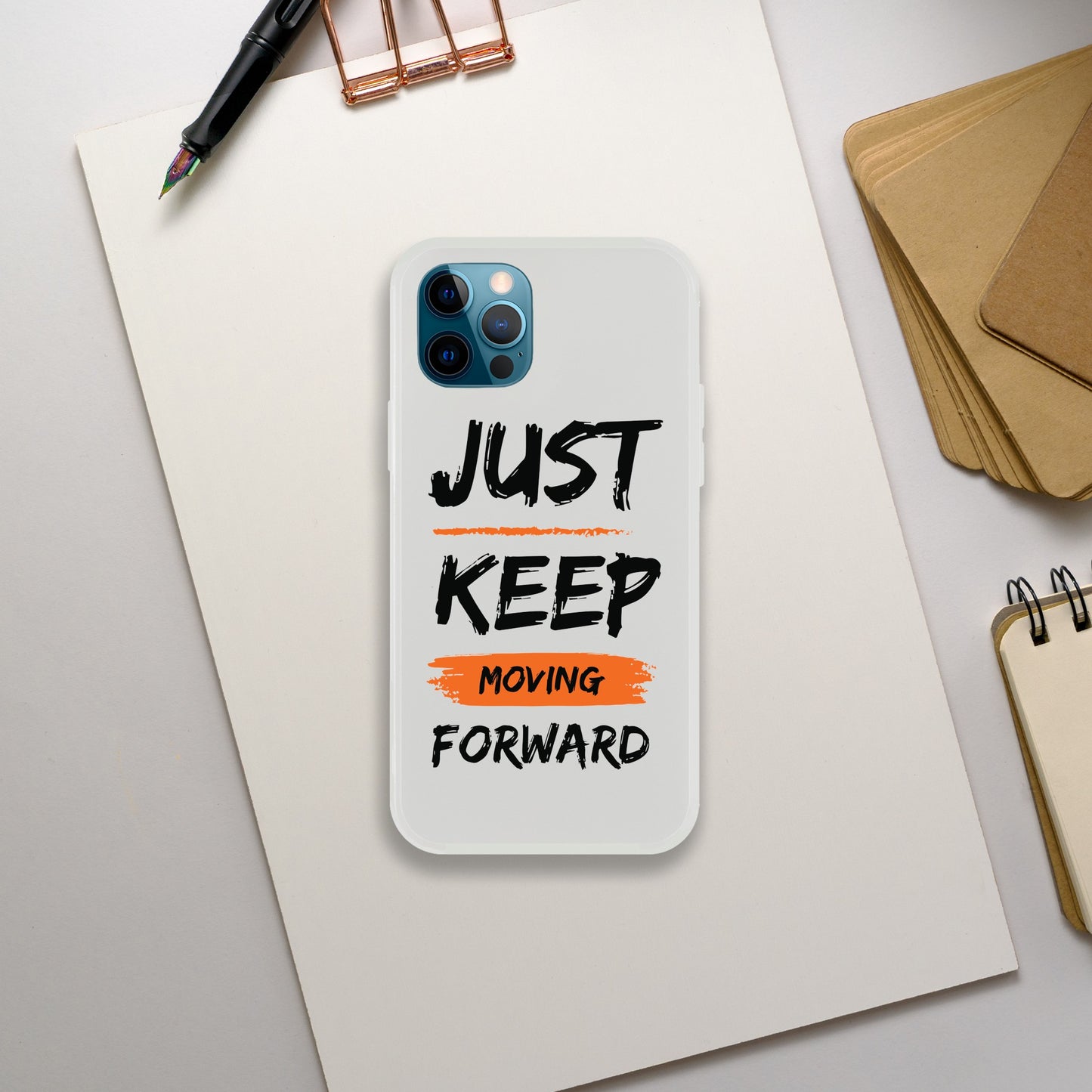 Just Keep Moving Forward - Flexi case