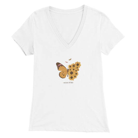 Secret of Life - Premium Womens V-Neck T-shirt