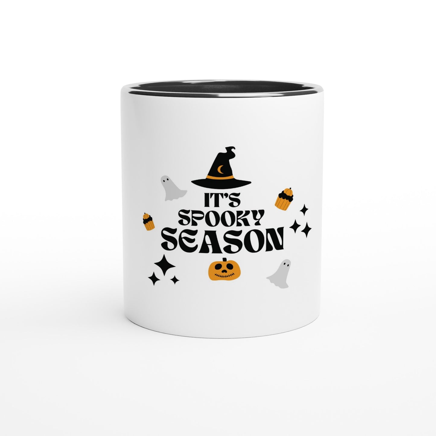 It's Spooky Season - White 11oz Ceramic Mug with Color Inside