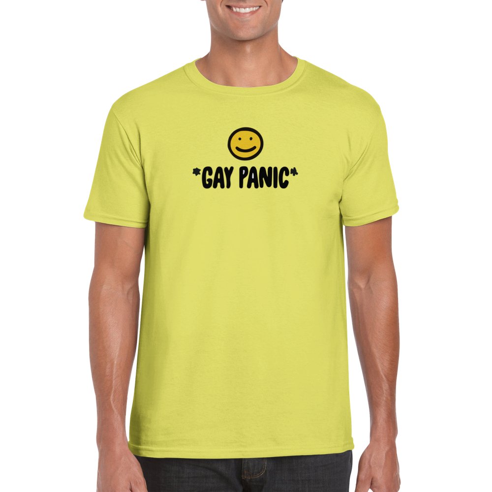 *Gay Panic* - Classic Unisex Crewneck T - shirt - D.T III | Design & Photography