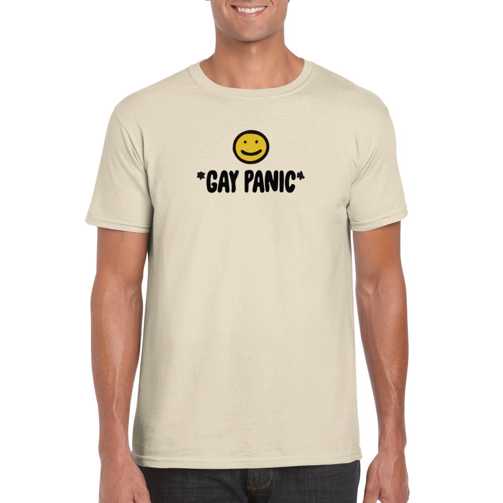 *Gay Panic* - Classic Unisex Crewneck T - shirt - D.T III | Design & Photography