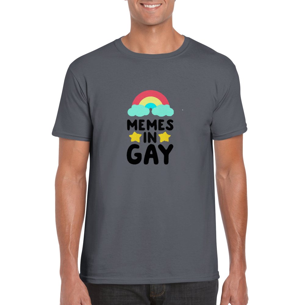 *Memes in Gay* - Classic Unisex Crewneck T - shirt - D.T III | Design & Photography