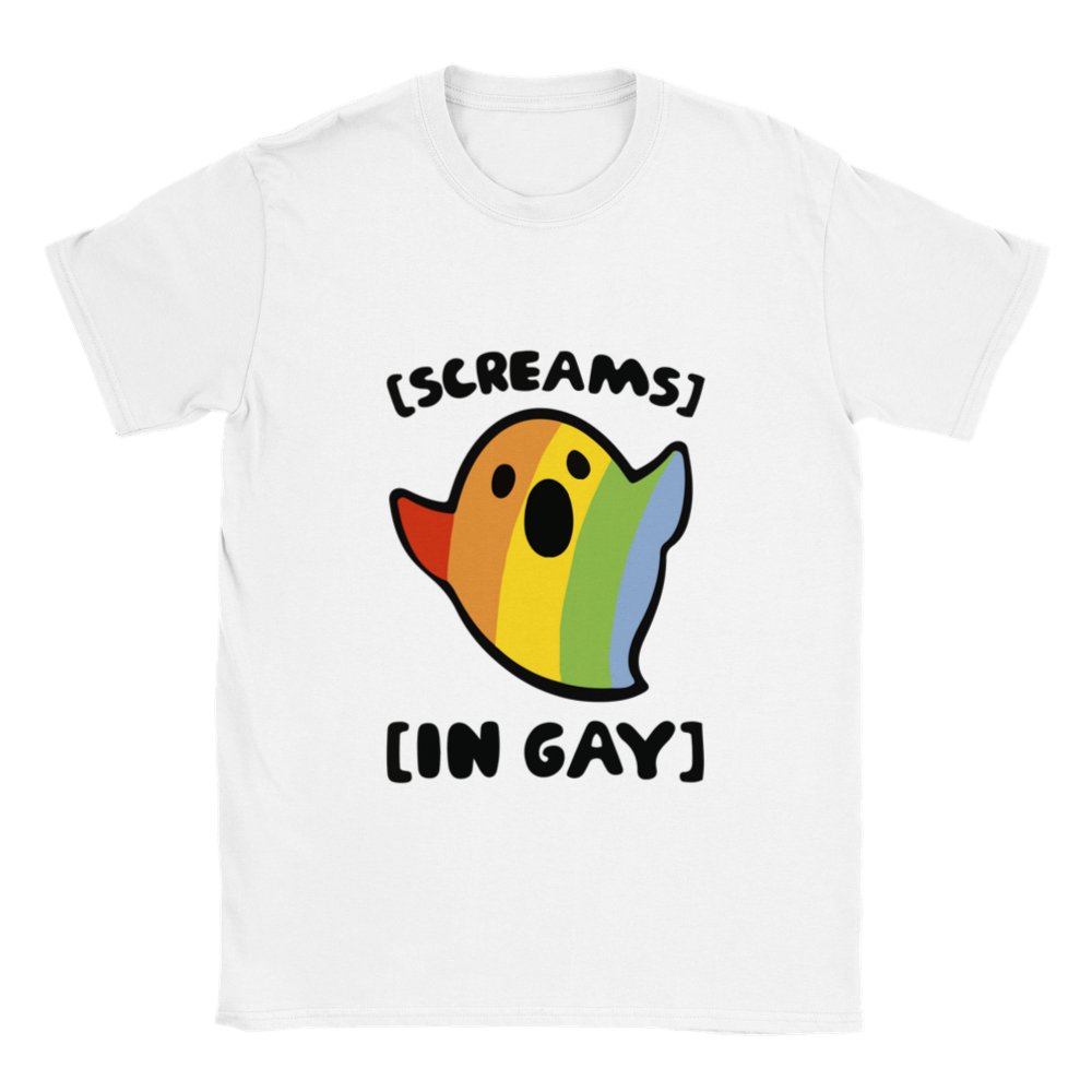 *Screams* [ in gay ] - Classic Unisex Crewneck T - shirt - D.T III | Design & Photography