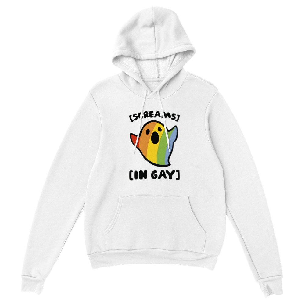 *Screams* [ in gay ] - Classic Unisex Pullover Hoodie - D.T III | Design & Photography