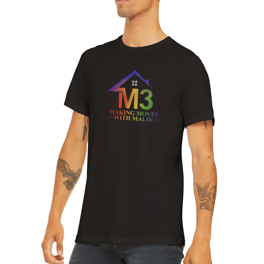 M3 - Making Moves with Malik (Rainbow) Classic Unisex Crewneck T-shirt