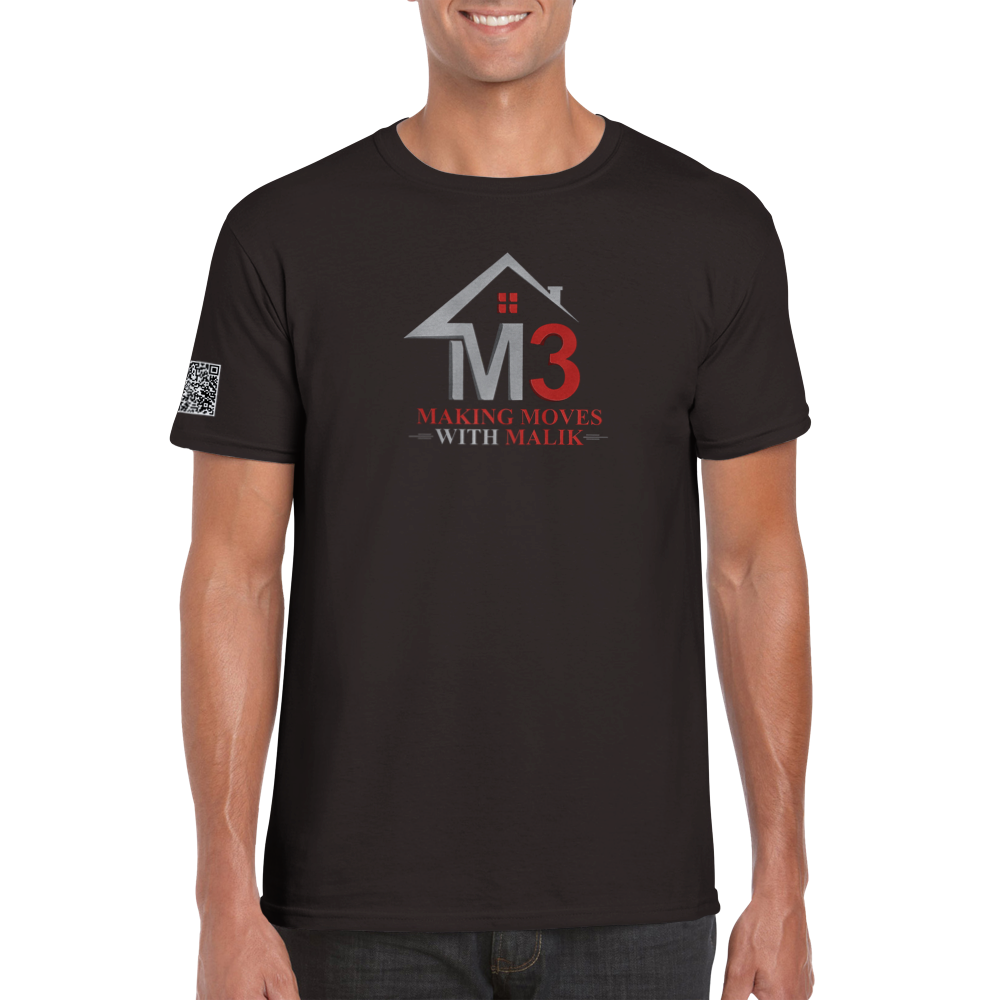 M3 Making Moves With Malik - (Custom Ink) Classic Unisex Crewneck T-shirt