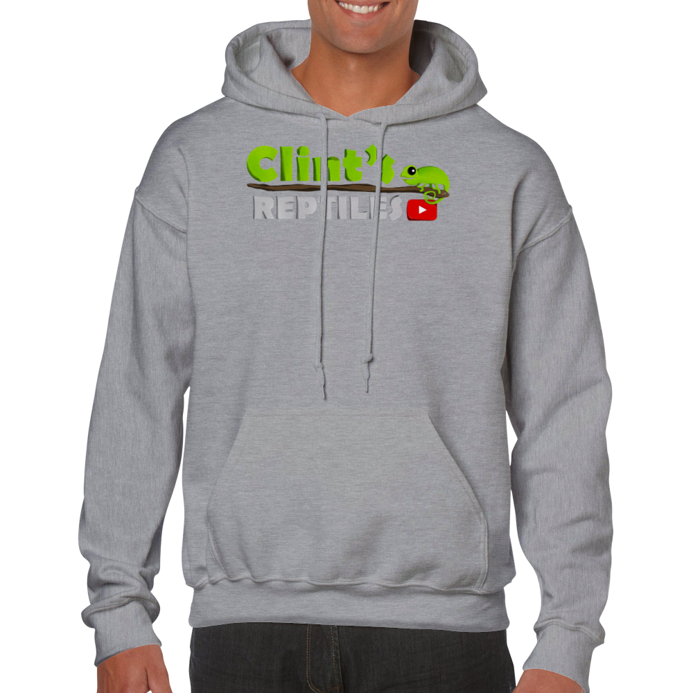 Clint's Reptiles -- Classic Unisex Pullover Hoodie