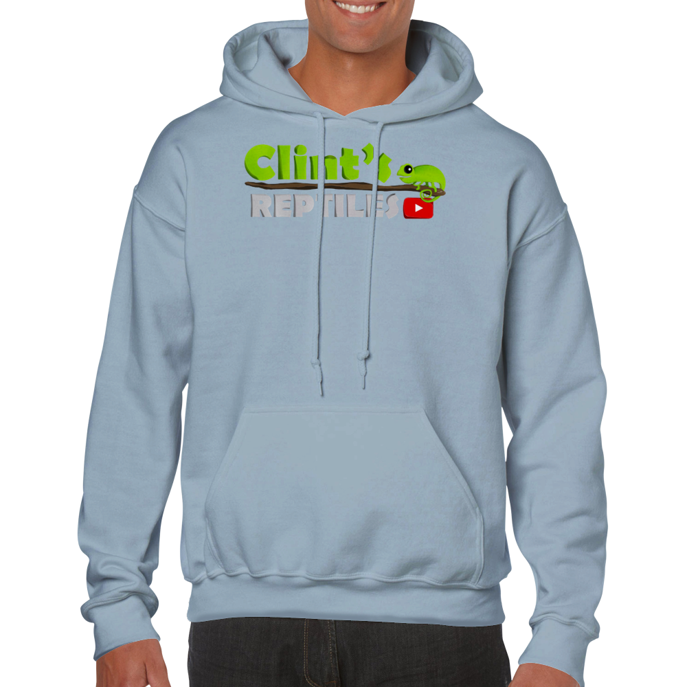 Clint's Reptiles -- Classic Unisex Pullover Hoodie