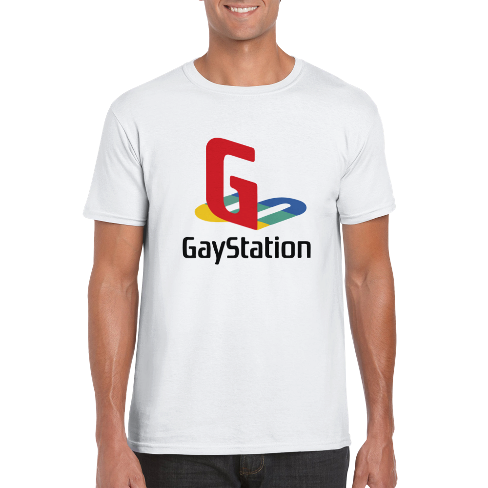 GayStation-Classic Unisex Crewneck T-shirt