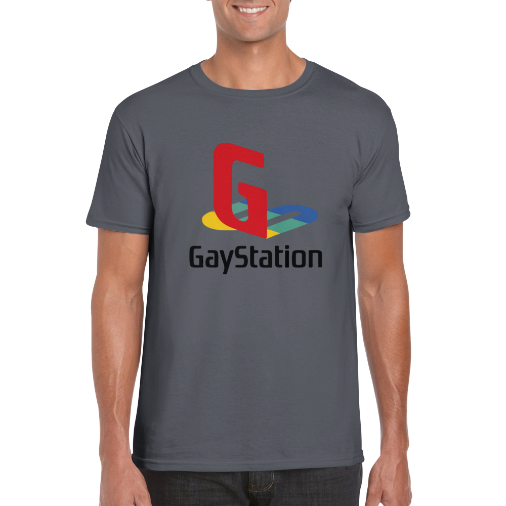 GayStation-Classic Unisex Crewneck T-shirt