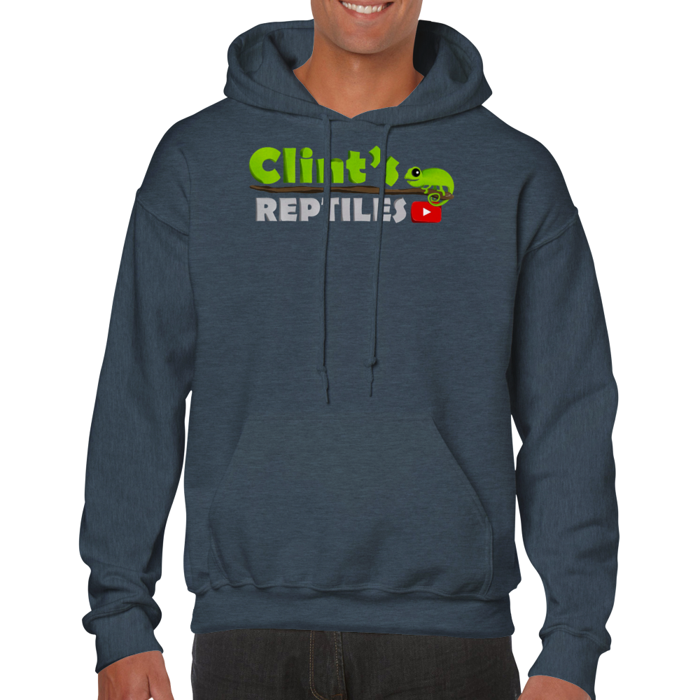 Clint's Reptiles -- Classic Unisex Pullover Hoodie