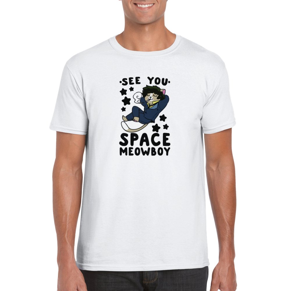 See You Space Meowboy  - Classic Unisex Crewneck T-shirt