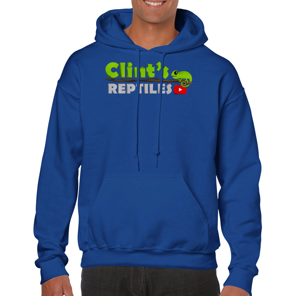 Clint's Reptiles -- Classic Unisex Pullover Hoodie