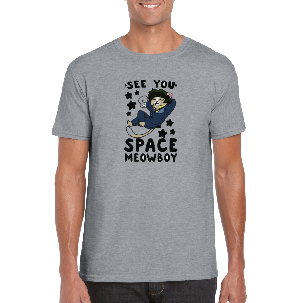 See You Space Meowboy  - Classic Unisex Crewneck T-shirt