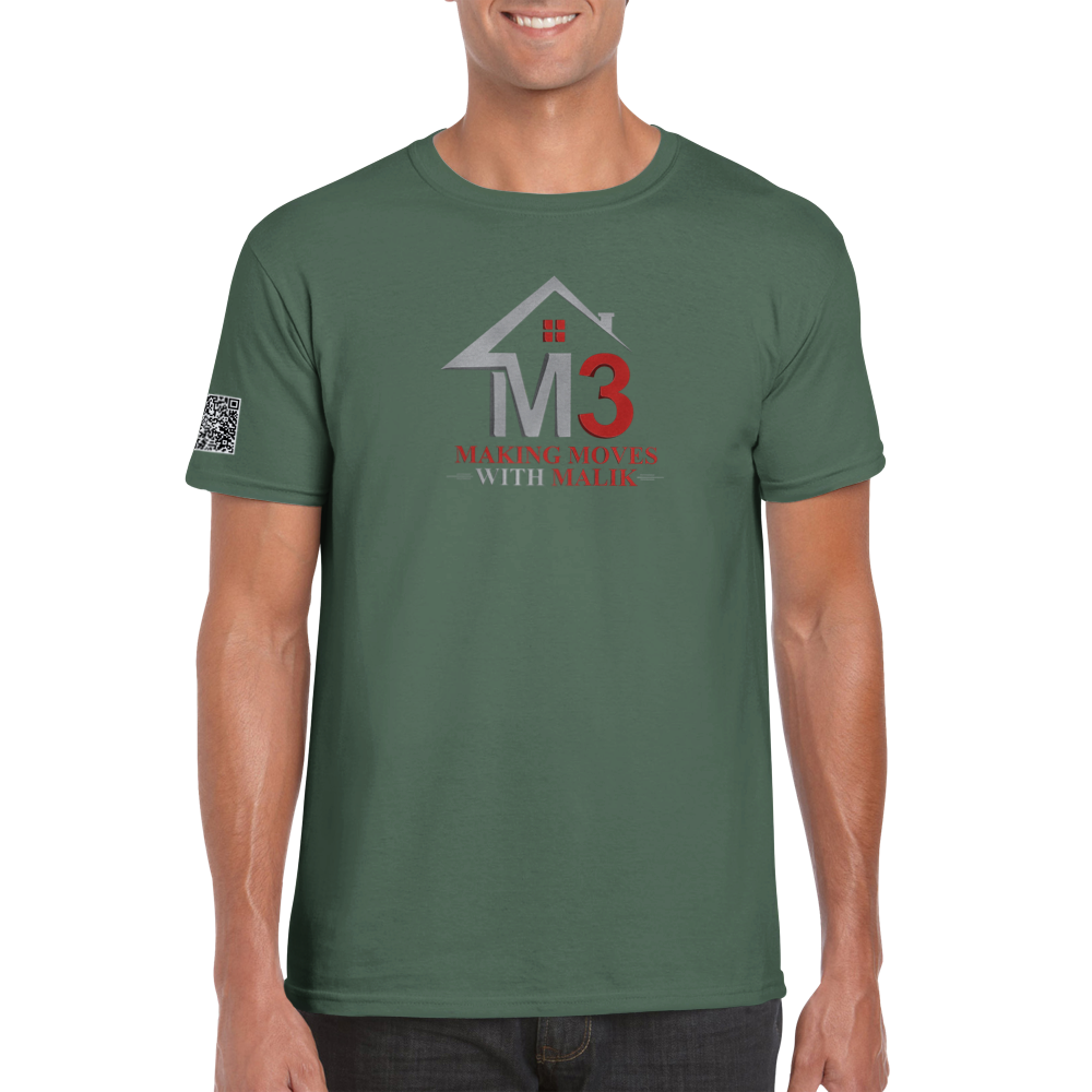 M3 Making Moves With Malik - (Custom Ink) Classic Unisex Crewneck T-shirt